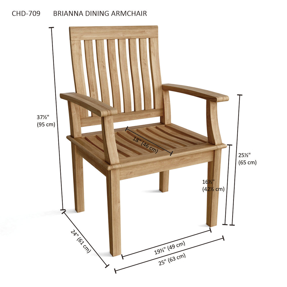 Brianna Dining Armchair - image 3