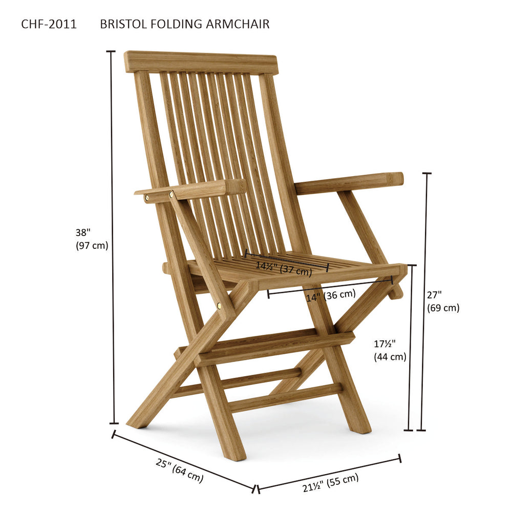 Bristol Folding Armchair - image 4