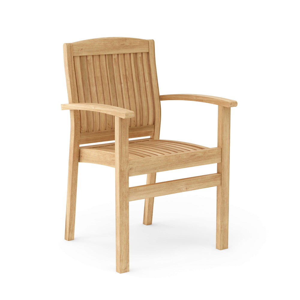 Bahama Stackable Sahara 9-Piece Rectangular Dining Set (SET-80) - image 11