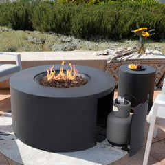 Elementi Pacaya Fire Table OFG311 With Propane Tank Drawer