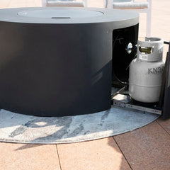 Elementi Pacaya Fire Table OFG311 With Propane Tank Drawer