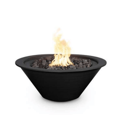 The Outdoor Plus Cazo Powdercoated Steel Copper Fire Bowl