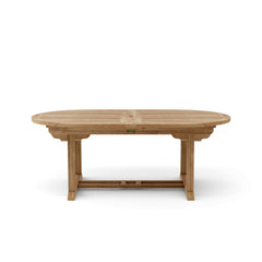 Bahama 117" Oval Extension Table w/ Double Extensions - image 4