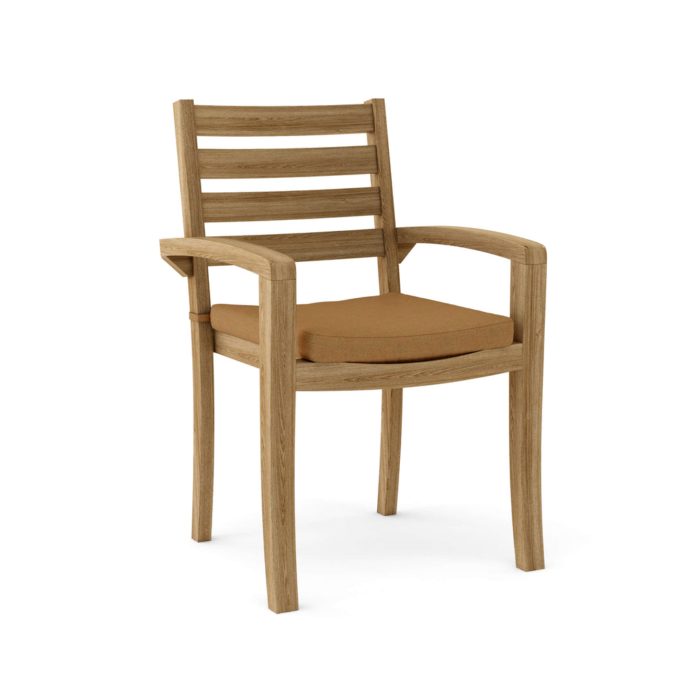 Canvas Teak cushion