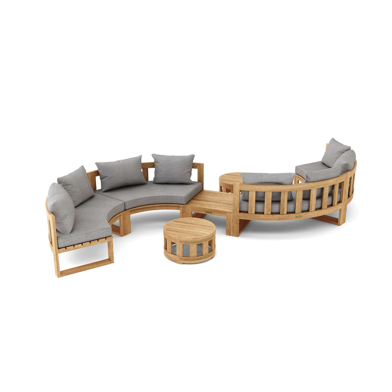 Circular Modular Deep Seating Set (SET-813) - image 2