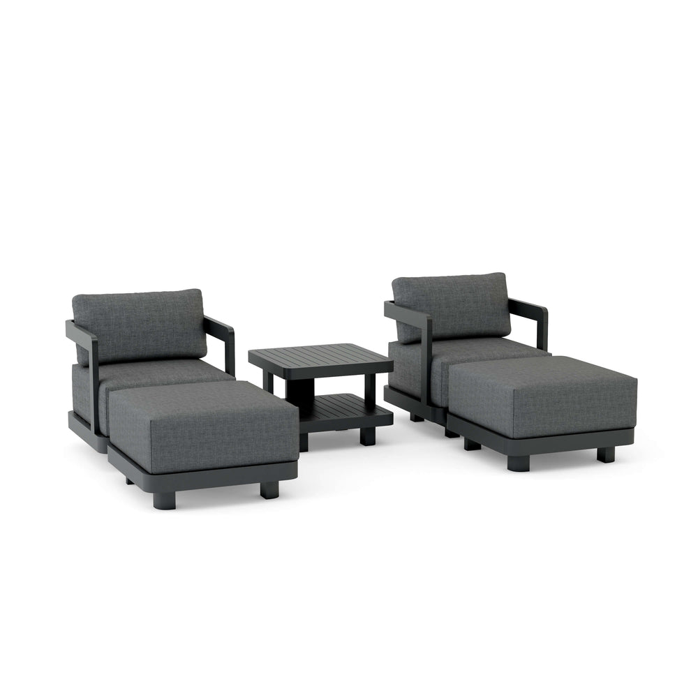Cast Charcoal cushion