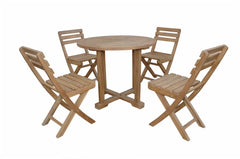 Montage Alabama 5-Piece Bistro Set in Teak - image 23