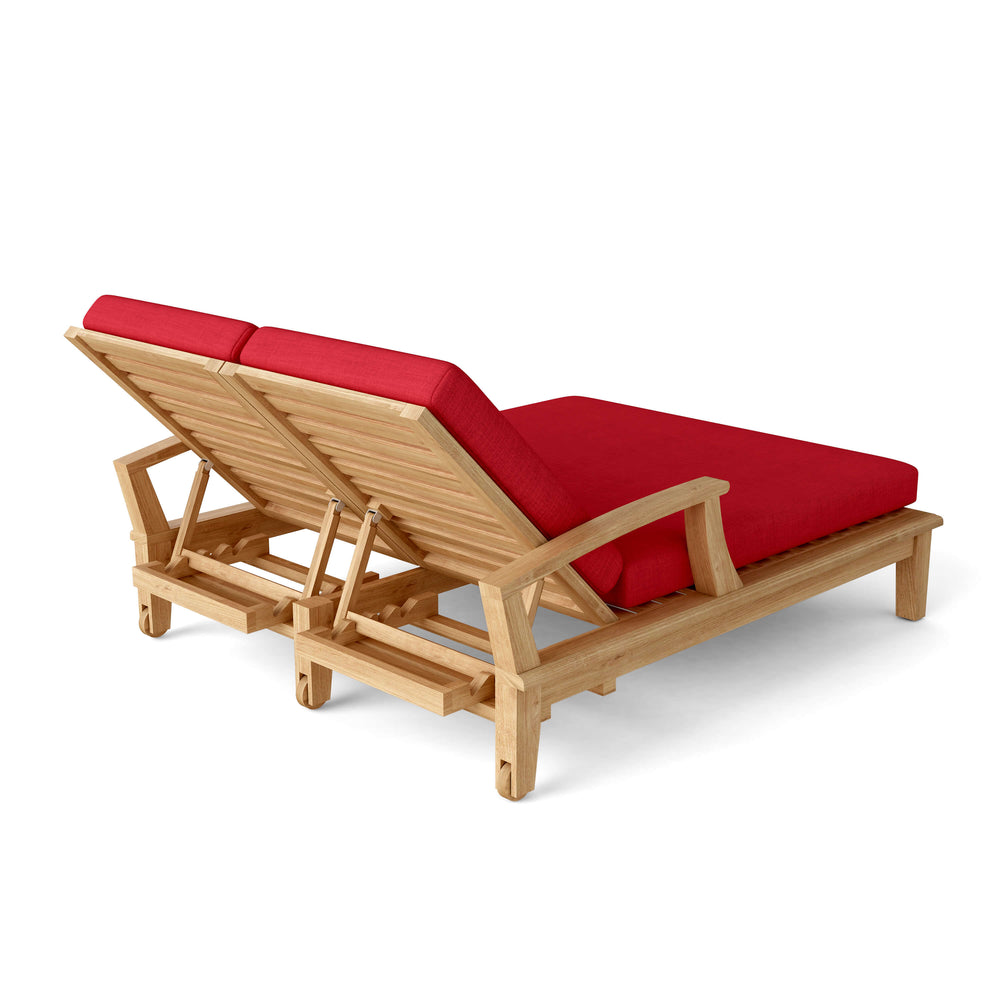 Brianna Double Sun Lounger with Arm - image 8