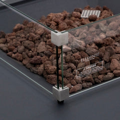 Elementi Rocky Fire Table OFG310 With Propane Tank Drawer