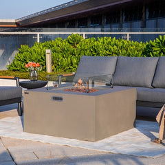 Elementi Rocky Fire Table OFG310 With Propane Tank Drawer