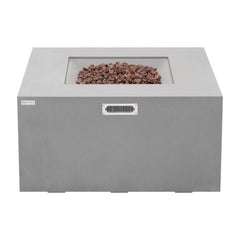 Elementi Rocky Fire Table OFG310 With Propane Tank Drawer
