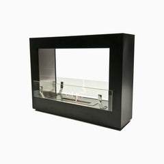 The Bio Flame Rogue 2.0 Double-Sided Built-In Ventless Ethanol Fireplace — 17,000 BTU