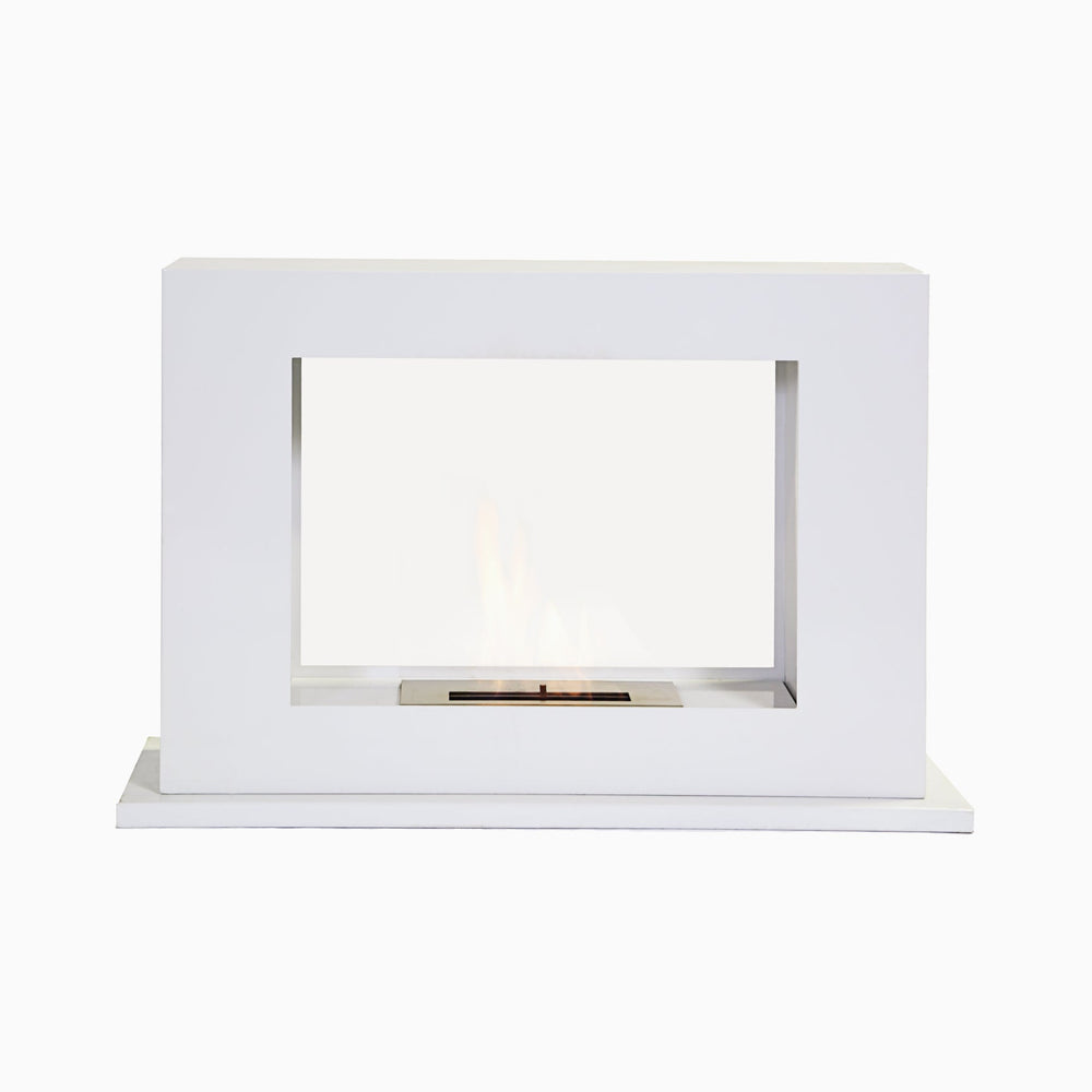The Bio Flame Rogue 2.0 Double-Sided Built-In Ventless Ethanol Fireplace — 17,000 BTU