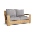 Madera Deep Seating Loveseat in Teak