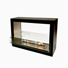 The Bio Flame Sek XL Freestanding Ventless Ethanol Fireplace — 27,000 BTU