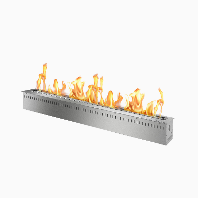 The Bio Flame 48″ SmartFlame Ventless Ethanol Burner — 18,000 BTU, Wi-Fi