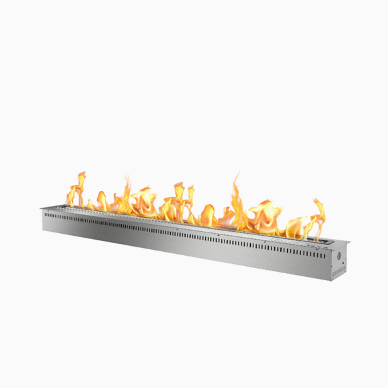 The Bio Flame 72″ SmartFlame Ventless Ethanol Burner — 27,000 BTU, Wi-Fi