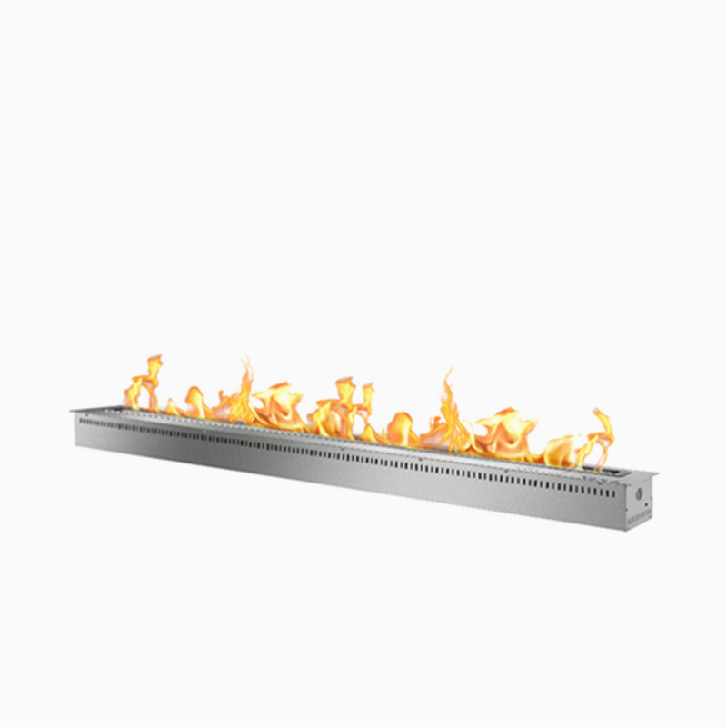 The Bio Flame 96″ SmartFlame Ventless Ethanol Burner — 36,200 BTU, Wi-Fi