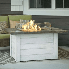The Outdoor GreatRoom Alcott Rectangular Gas Fire Pit Table ALC-1224