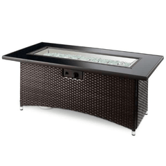 The Outdoor GreatRoom Balsam Montego Linear Gas Fire Pit Table MG-1242-BLSM-K