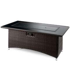 The Outdoor GreatRoom Balsam Montego Linear Gas Fire Pit Table MG-1242-BLSM-K