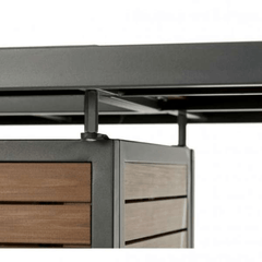 The Outdoor GreatRoom Brooks Rectangular Gas Fire Pit Table BRK-1224-19-K