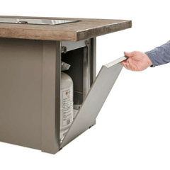 The Outdoor GreatRoom Havenwood 62" Rectangular Gas Fire Pit Table