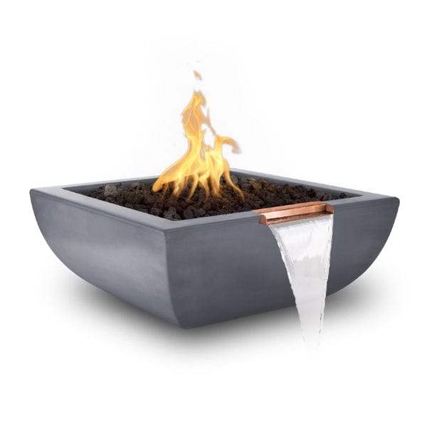 The Outdoor Plus Avalon Concrete Fire & Water Bowl