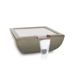 The Outdoor Plus Avalon Concrete Water Bowl