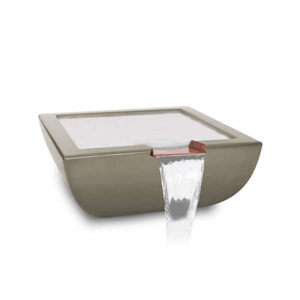 The Outdoor Plus Avalon Concrete Water Bowl
