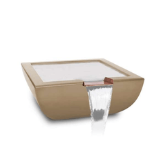 The Outdoor Plus Avalon Concrete Water Bowl
