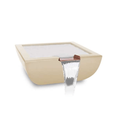 The Outdoor Plus Avalon Concrete Water Bowl