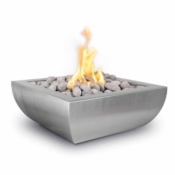 The Outdoor Plus Avalon Stainless Steel Fire Bowl