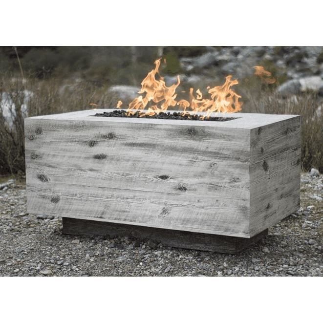 The Outdoor Plus Catalina Wood Grain Fire Pit - OPT-CTL