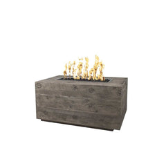 The Outdoor Plus Catalina Wood Grain Fire Pit - OPT-CTL