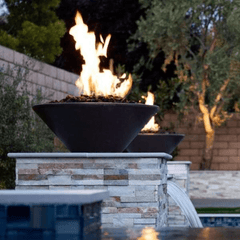 The Outdoor Plus Cazo Concrete Fire Bowl