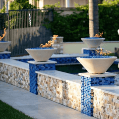 The Outdoor Plus Cazo Concrete Fire Bowl
