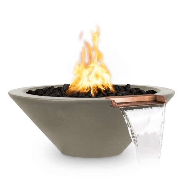 The Outdoor Plus Cazo Concrete Fire & Water Bowl