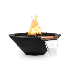 The Outdoor Plus Cazo Concrete Fire & Water Bowl