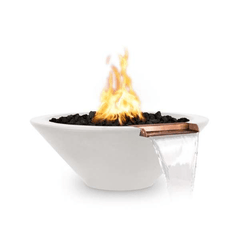 The Outdoor Plus Cazo Concrete Fire & Water Bowl