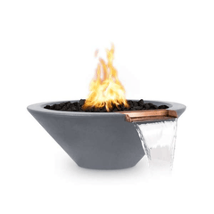 The Outdoor Plus Cazo Concrete Fire & Water Bowl