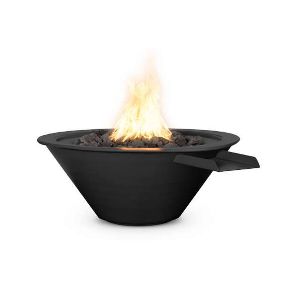 The Outdoor Plus Cazo Powdercoated Steel Fire & Water Bowl
