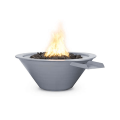 The Outdoor Plus Cazo Powdercoated Steel Fire & Water Bowl