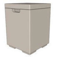 The Outdoor Plus Concrete Propane Tank Enclosure OPT-GFFRCSTND