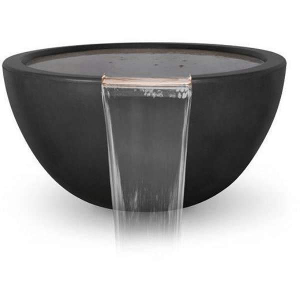 The Outdoor Plus Luna Concrete Fire & Water Bowl