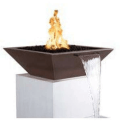 The Outdoor Plus Maya Copper Fire & Water Bowl