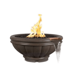 The Outdoor Plus Roma Concrete Fire & Water Bowl