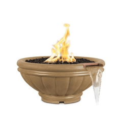The Outdoor Plus Roma Concrete Fire & Water Bowl