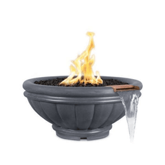 The Outdoor Plus Roma Concrete Fire & Water Bowl
