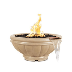 The Outdoor Plus Roma Concrete Fire & Water Bowl